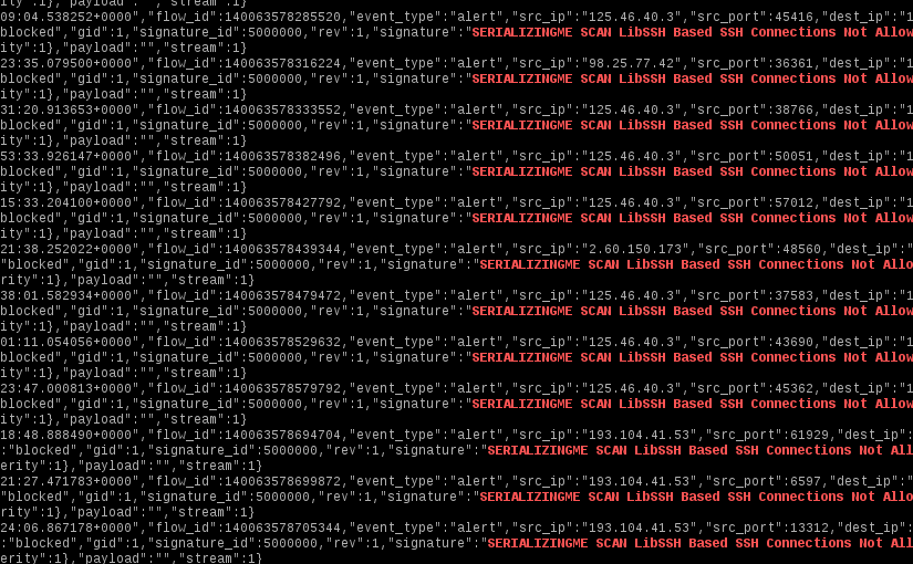 SSH Brute Force and Suricata