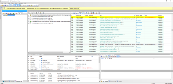 API Monitor capture