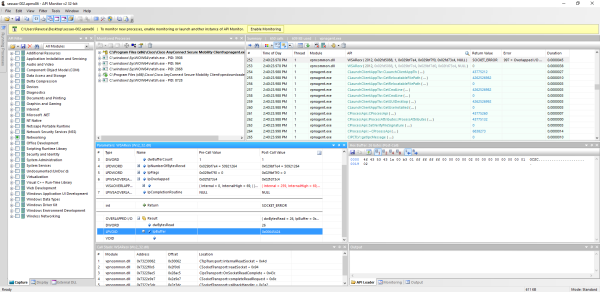 API Monitor capture detail