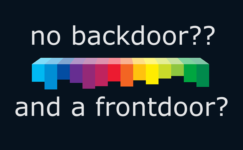 Frontdoor to the Technicolor 7210